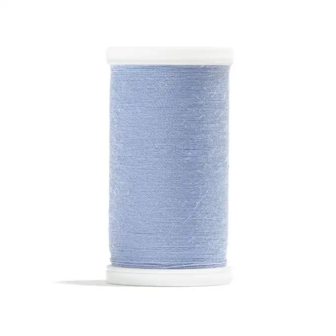Bobina di filo da cucire 100% poliestere blu