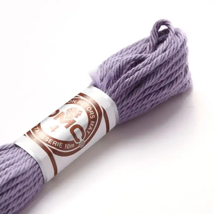 Filo da ricamo ritorto opaco rosa a viola - COL 2121