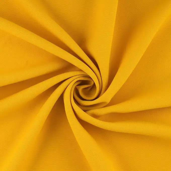 Tessuto poliestere Burlington giallo zafferano