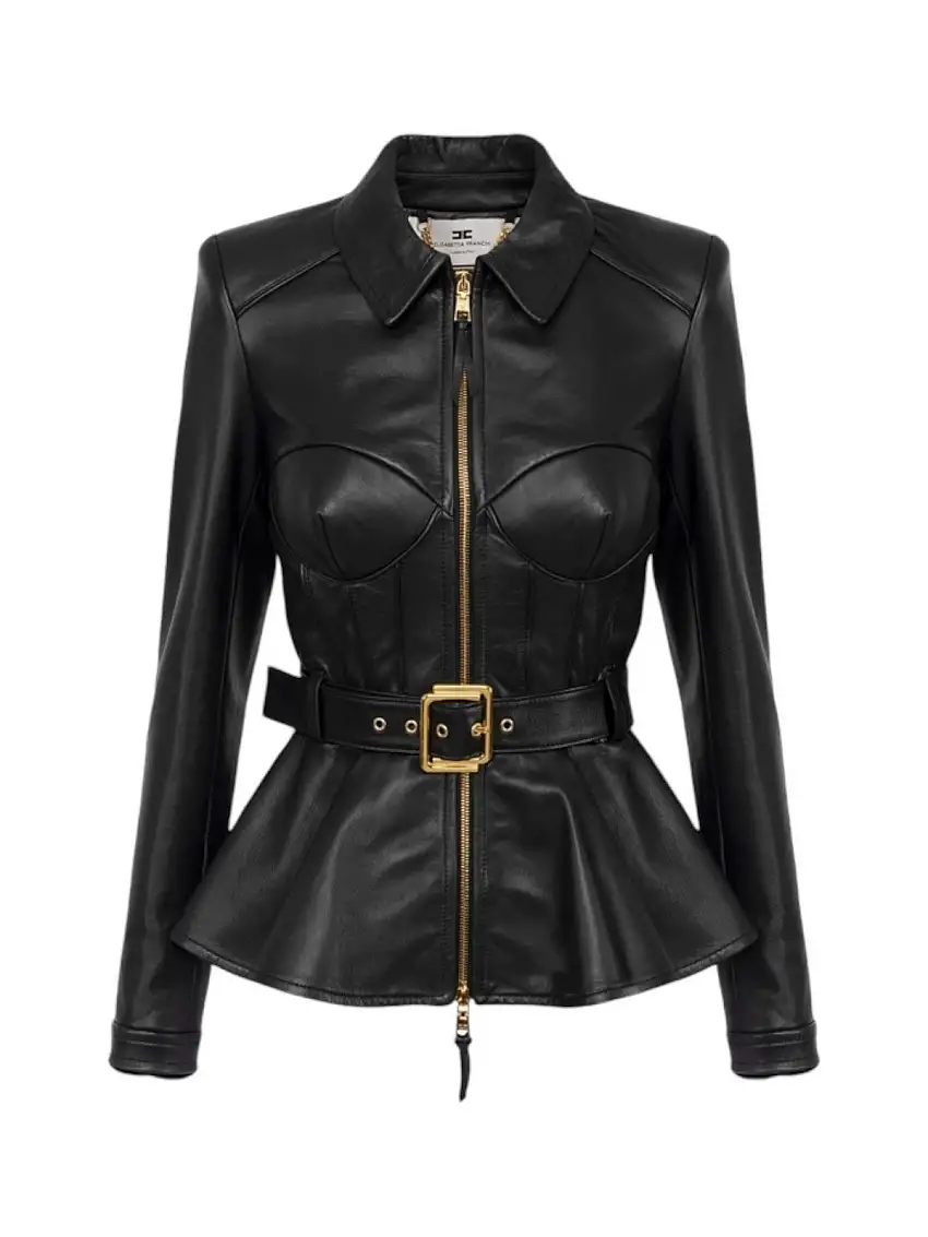 ELISABETTA FRANCHI Women's Jacket GD46Z51E2-110 Black