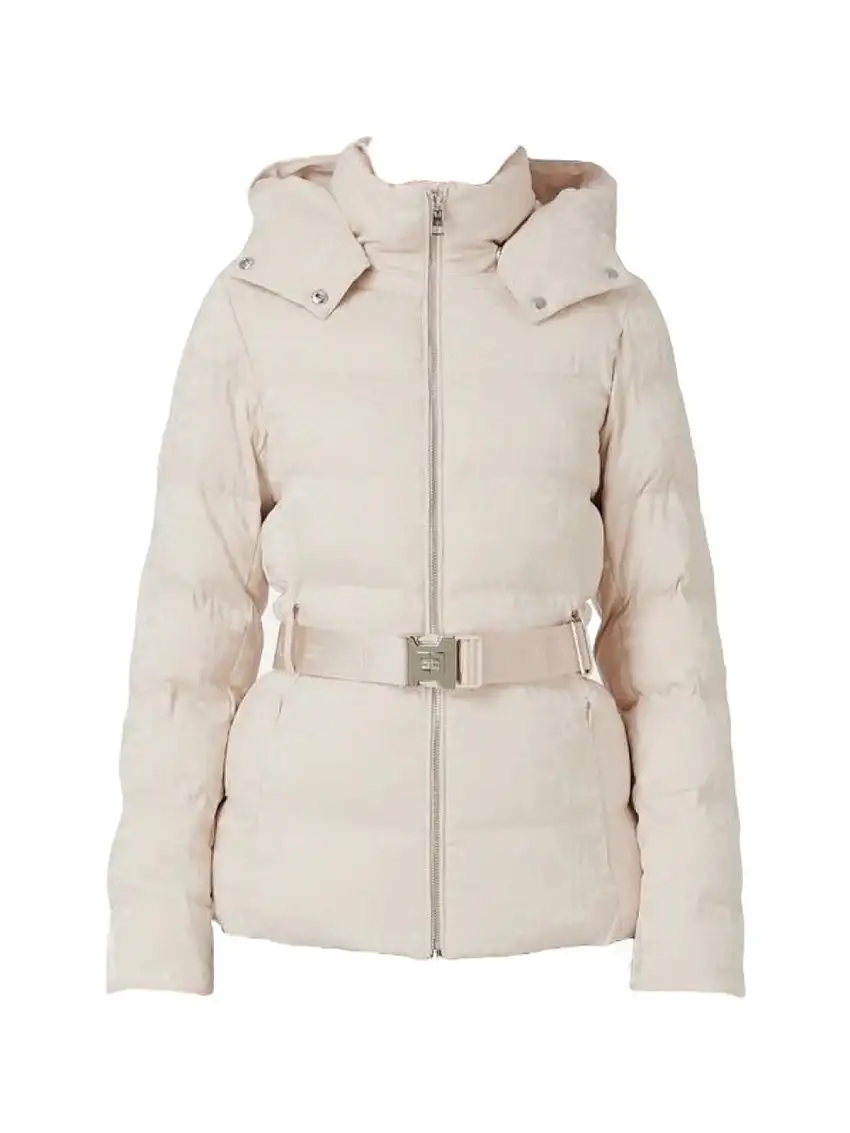 ELISABETTA FRANCHI Women's Down Jacket PI70D46E2 CI4 White