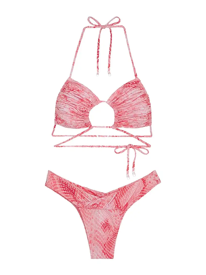 F**K Women's Swimsuit FK24-0010X13 Pink