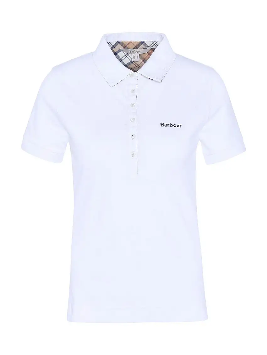 BARBOUR Women's Polo LML0634 WH33 White