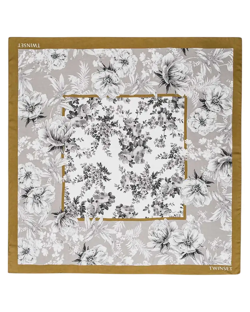 Kefiah floreale viscosa - Kefiah Viscosa Twinset | Leggera