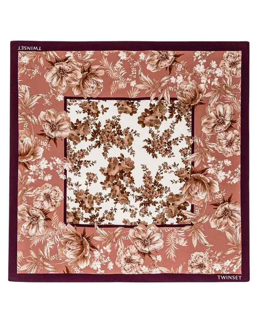 Kefiah Stampa Floreale Viscosa - Twinset | Versatile 100% Viscosa