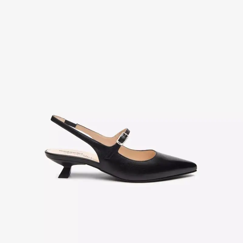 NeroGiardini Women's Décolleté Black Leather