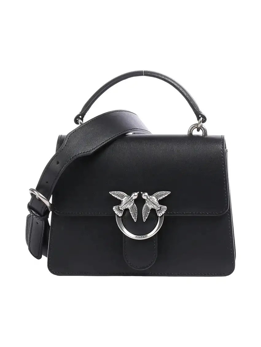 PINKO Women's Bag Love One Top Handle Mini Light 100071-A0F1 Z99O Black