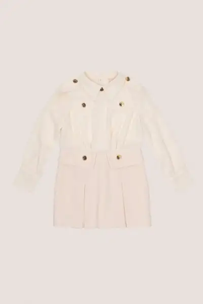 ABITO CON BOTTONI LOGATI NERO