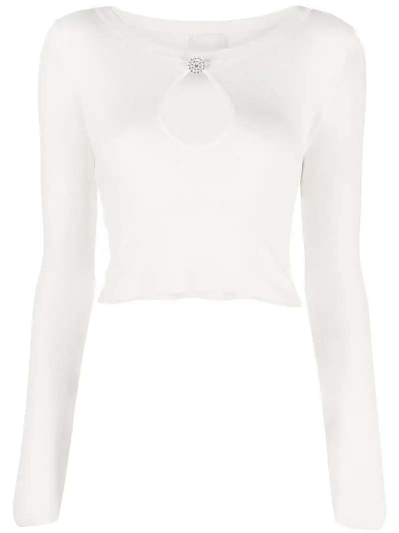 ECS MAGLIA M/L CROPPED VISCO