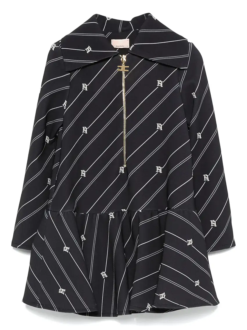 ABITO IN CREPE STAMPA RIGA EF