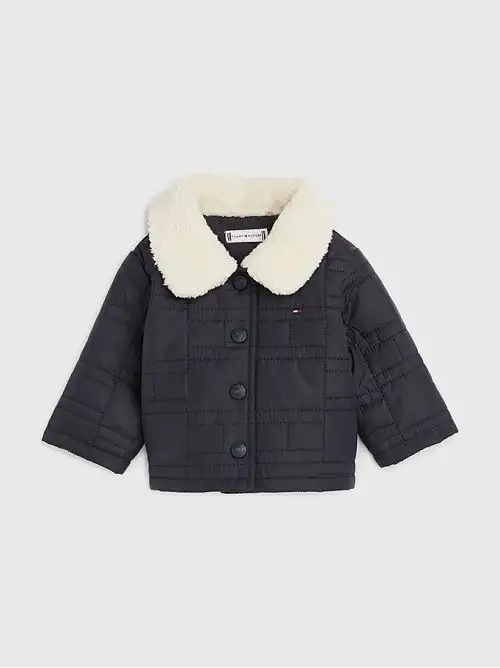 BABY QUILTED FLAG JACKET