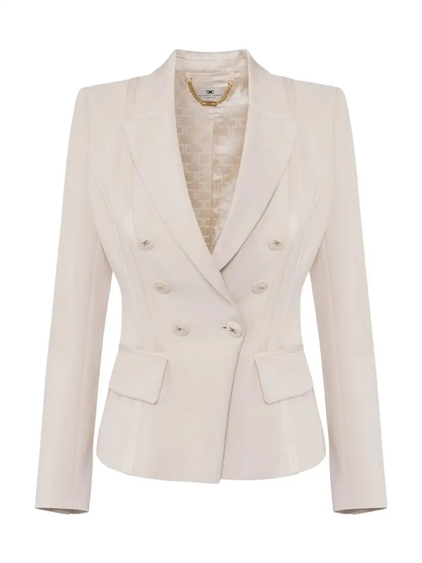 ELISABETTA FRANCHI Women's Jacket GI14251E2-193 Beige