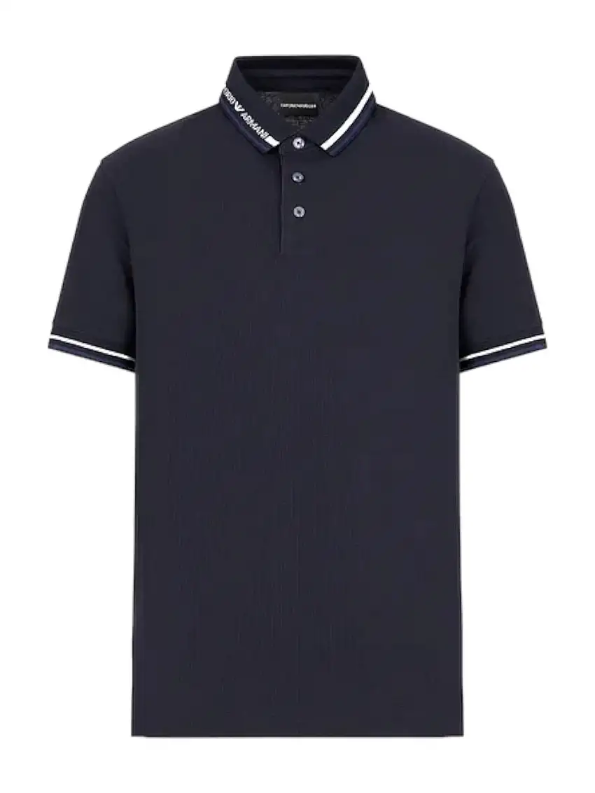 EMPORIO ARMANI Men's T-Shirt and Polo 3D1FM4 1JCYZ 09R7 Blue