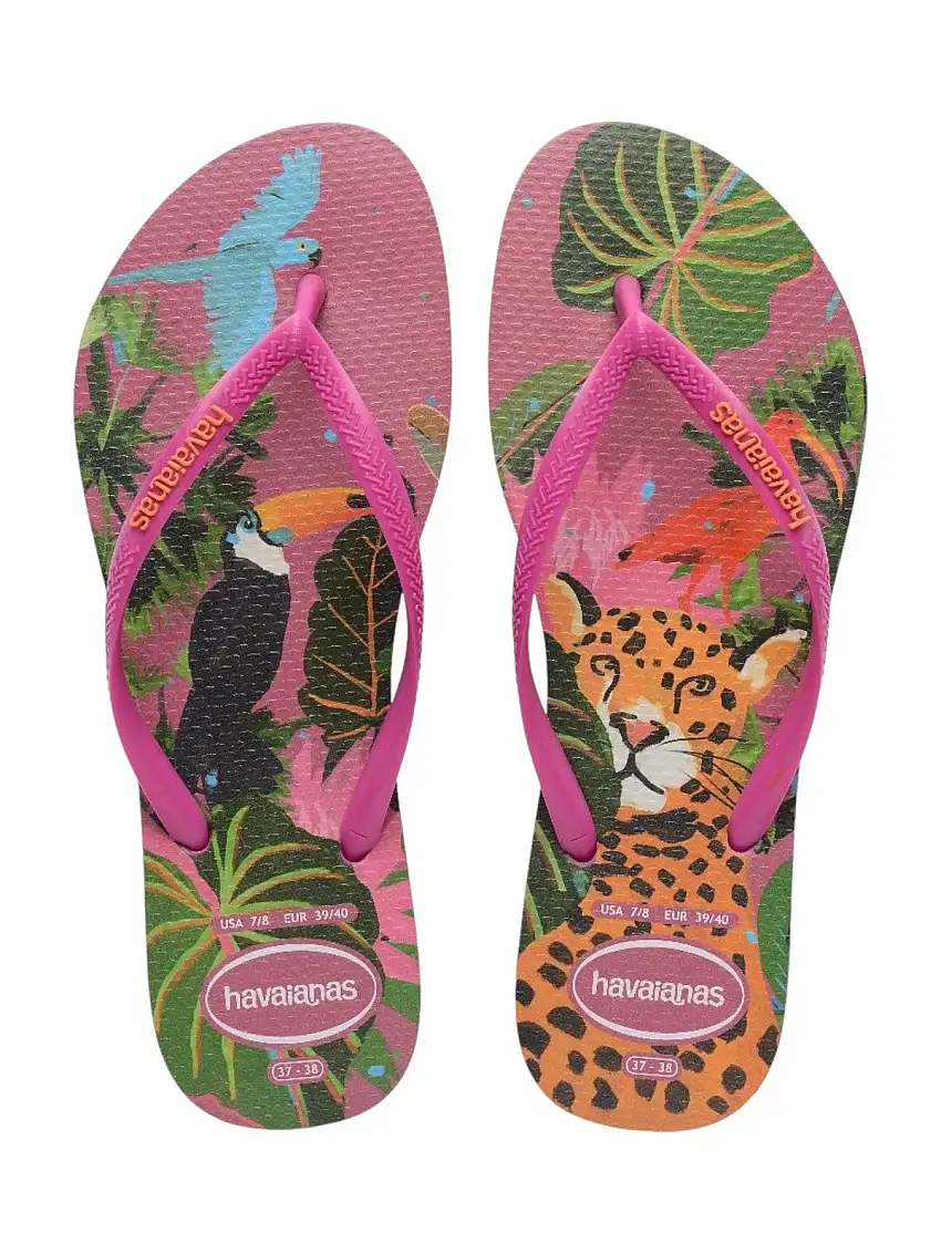 HAVAIANAS Women's Flip Flops Hav. Slim summer 4149813.4622 Pink