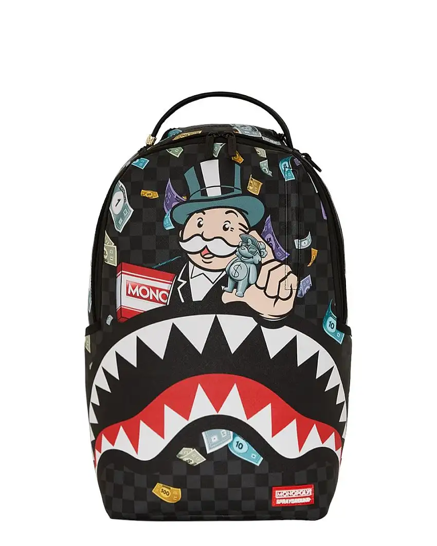 Zaino Sprayground Monopoly x Characters DLXSV Limited