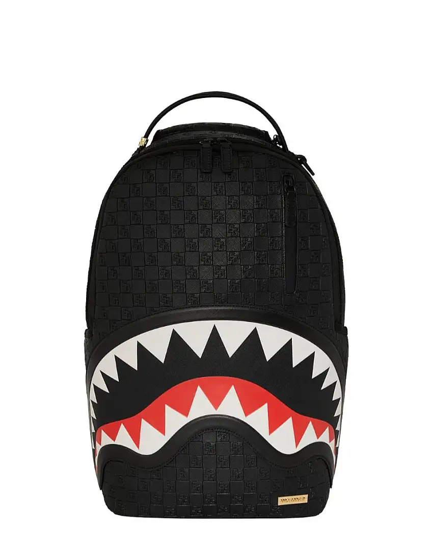 Sprayground Black Out Sharks in Paris – Zaino Streetwear Nero