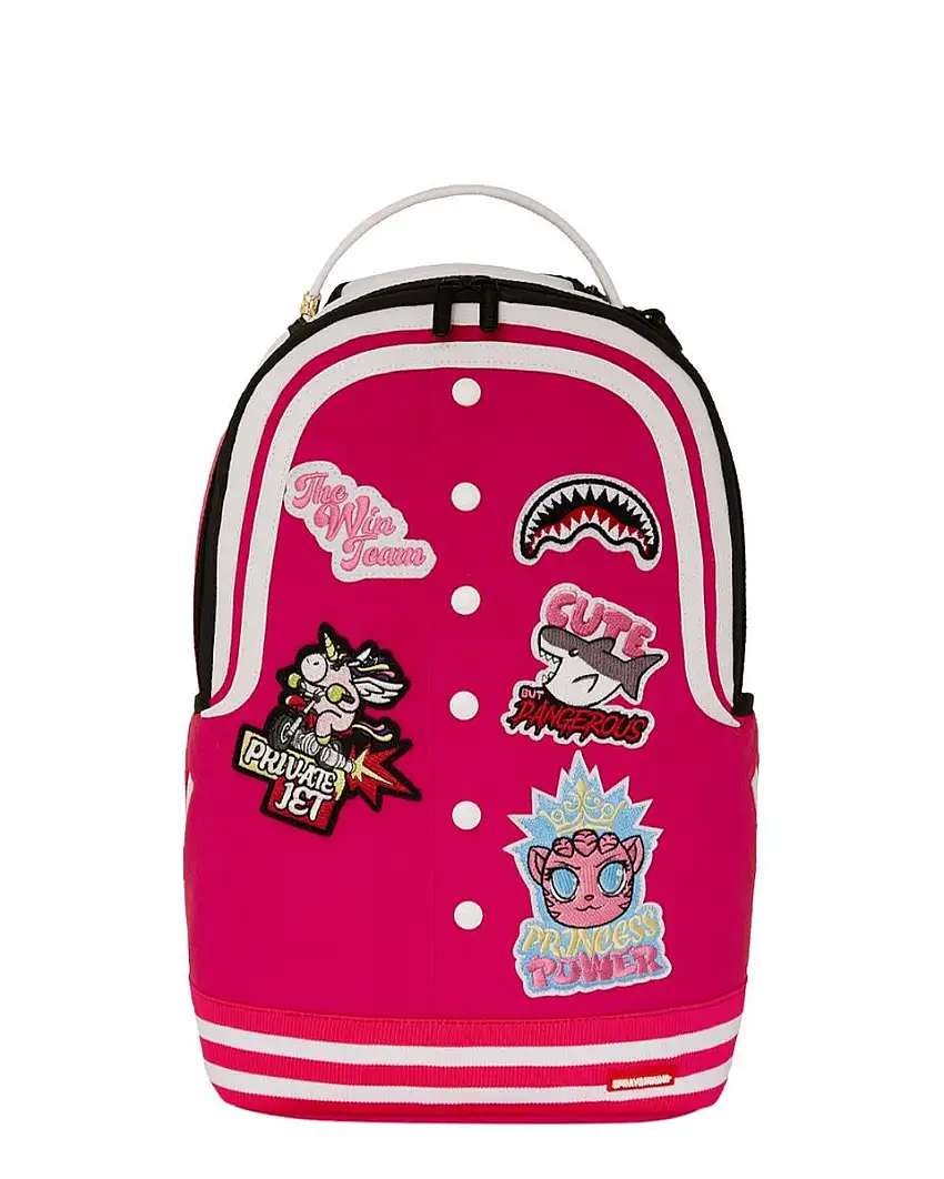 Zaino Sprayground Girls Varsity DLX Rosa Stile College