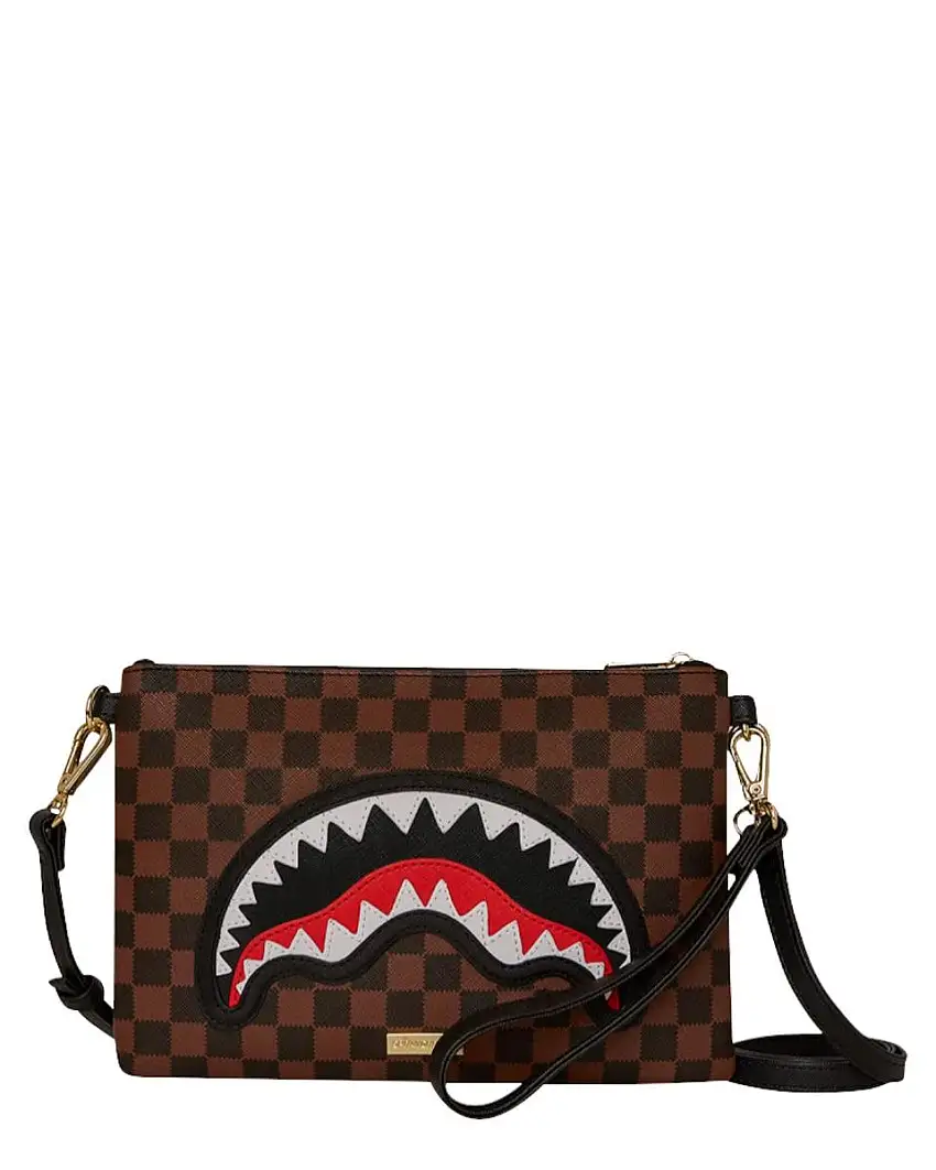 Sprayground Crossover Clutch – Pochette Sharks in Paris