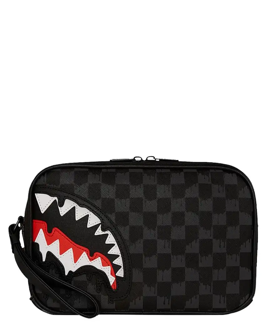 Sprayground Toiletry Brick Dripping Sharks – Pochette Beauty