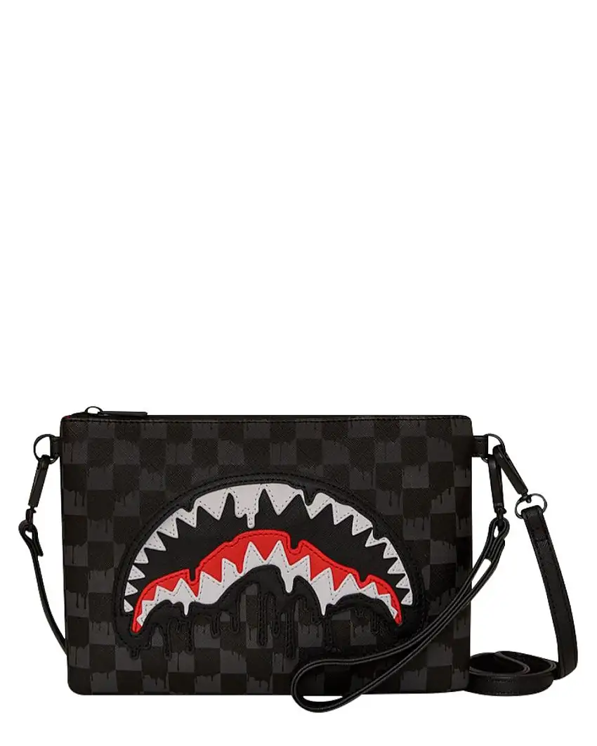 Sprayground Crossover Clutch Dripping Sharks – Pochette Urban