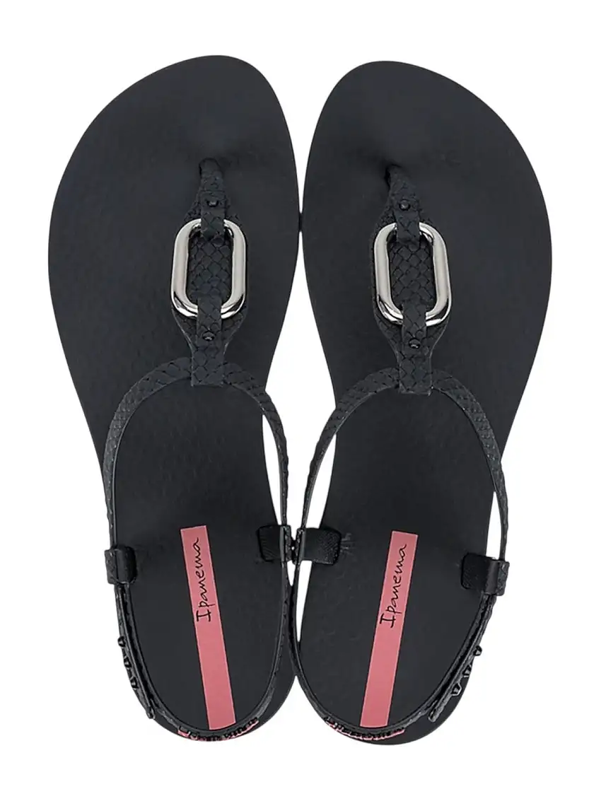 IPANEMA Women's Sandal IP.27110 BA176 BLACK/BLACK/PINK