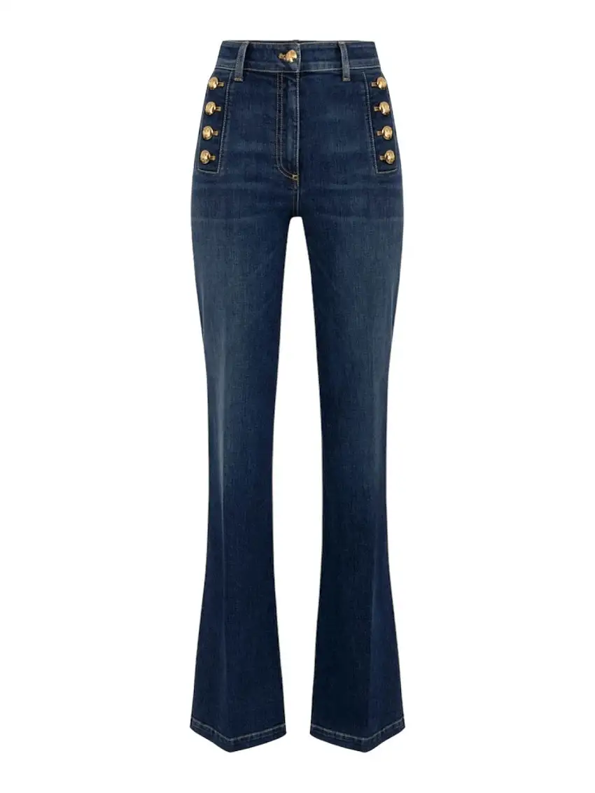 ELISABETTA FRANCHI Women's Jeans PJ67D46E2 104 Blue