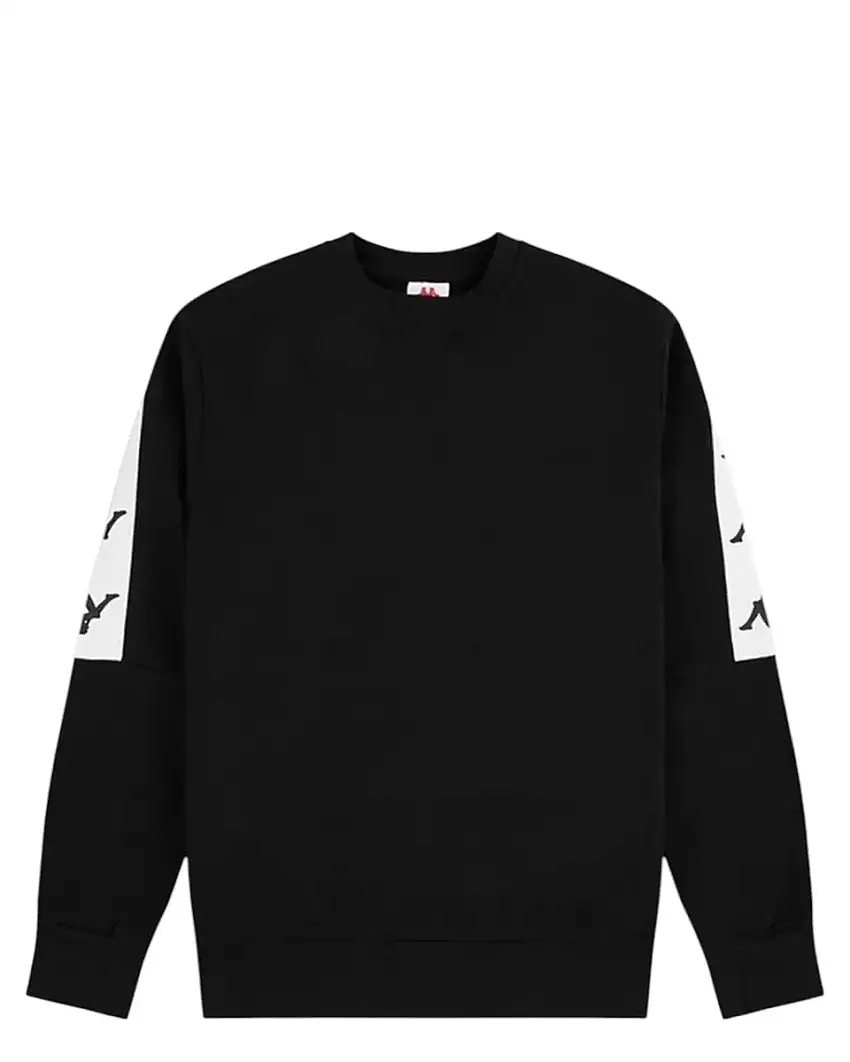 Felpa Kappa Uomo 222 Banda Enik | Logo su Schiena e Maniche