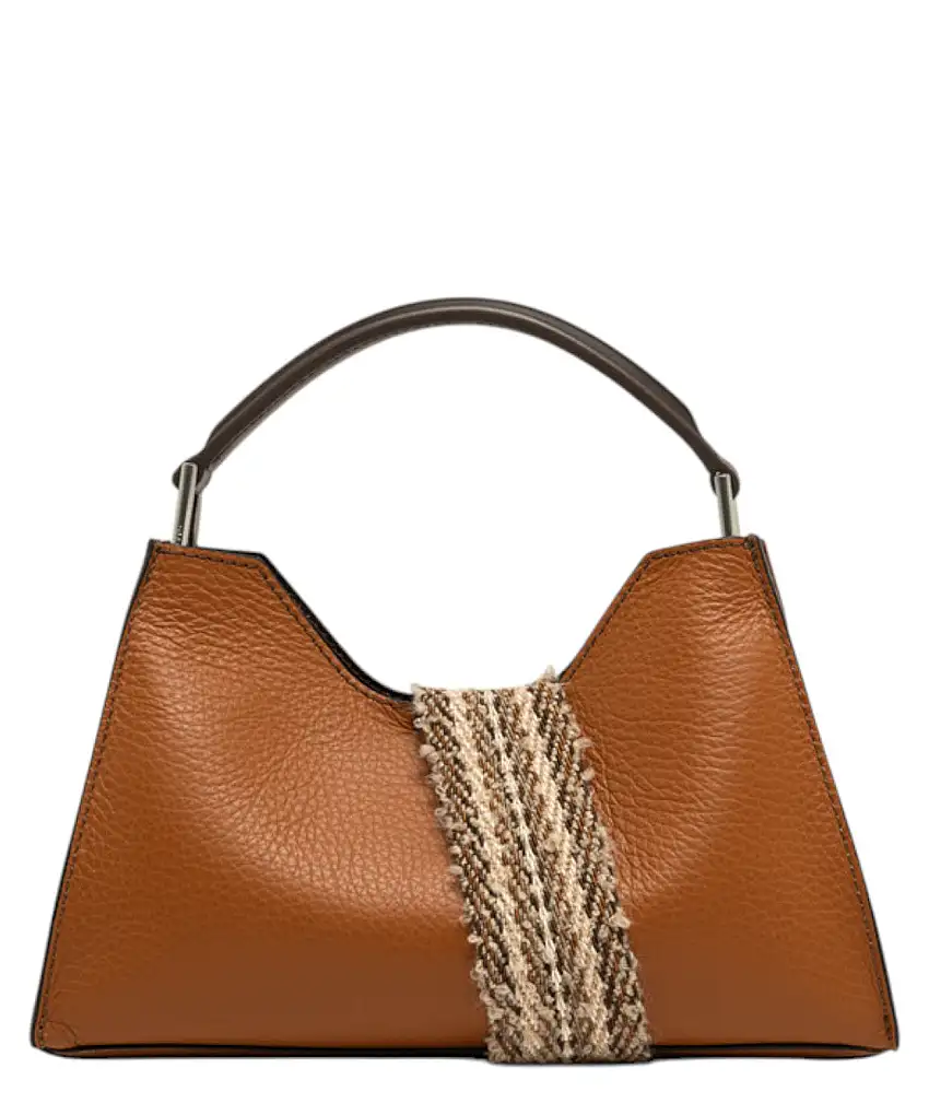Borsa Aurora in Pelle Trapezoidale – Gianni Chiarini