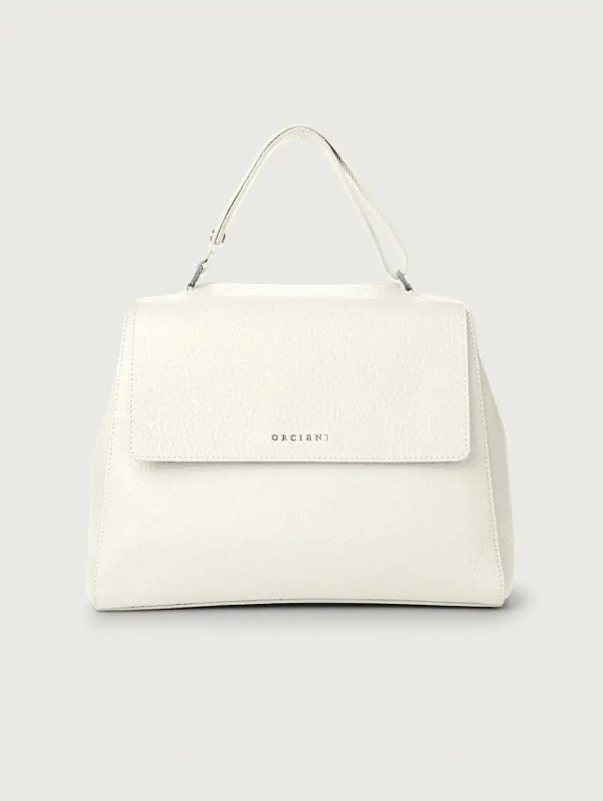 Borsa Sveva a Mano Media Bianco