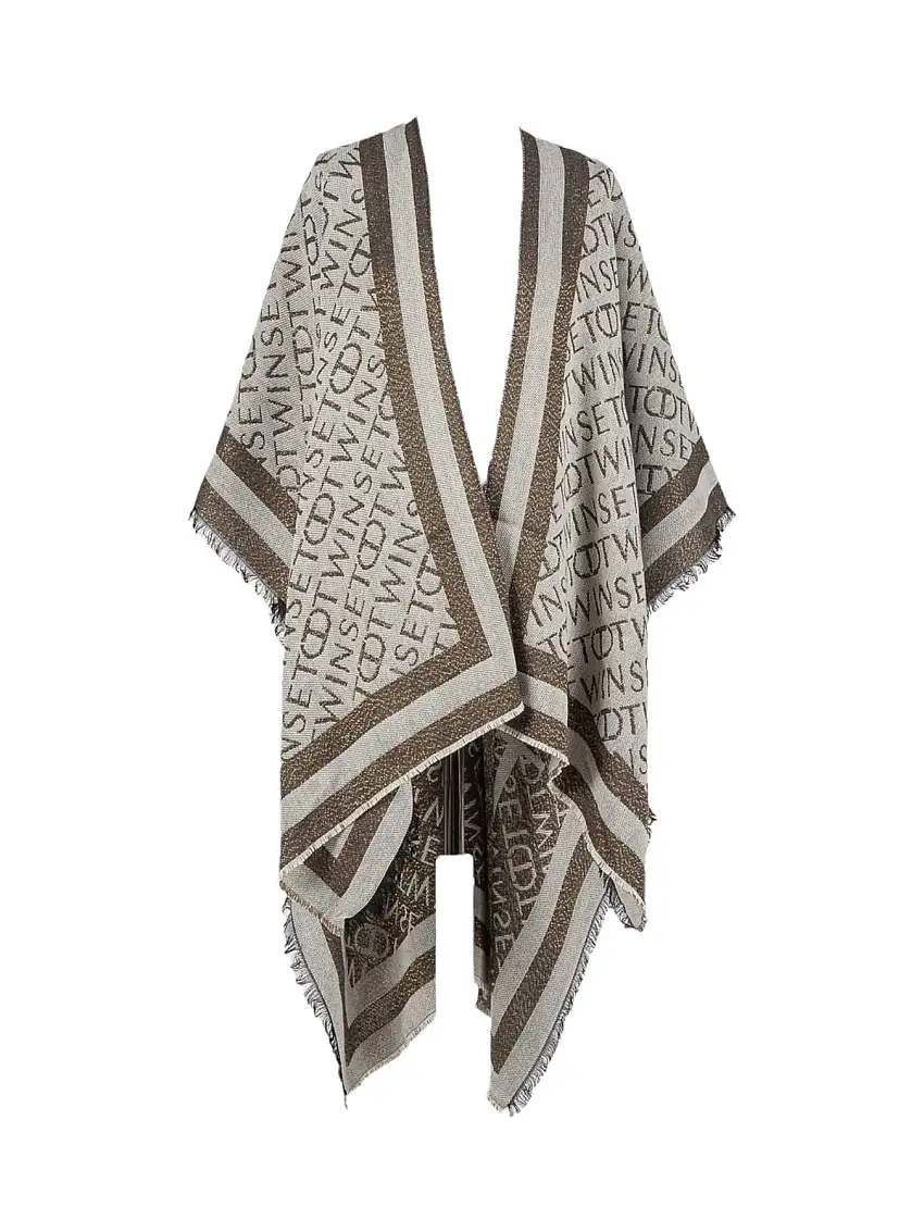 TWINSET Women's Cape 242TO504A 12003 Beige