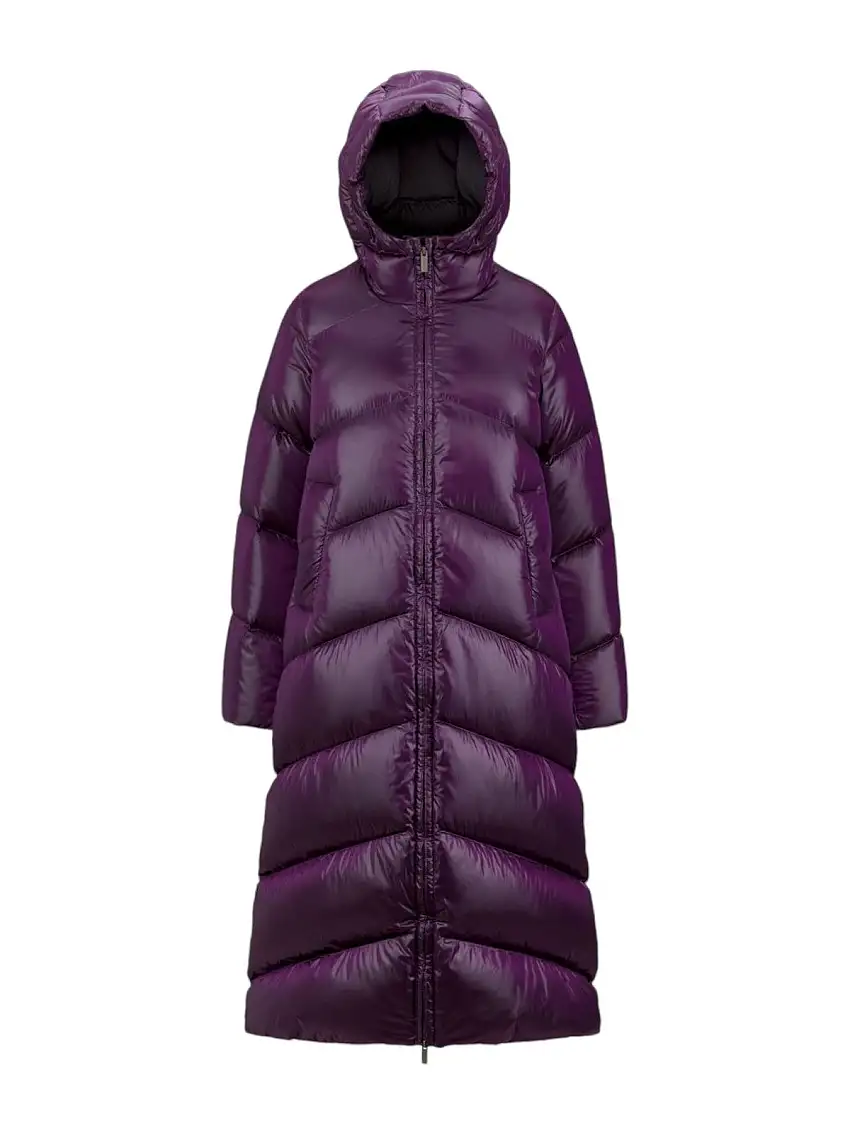 K-WAY Women's Down Jacket NEIVEL CRYSTAL CHINTZ THERMO H K8138EW ARH Purple
