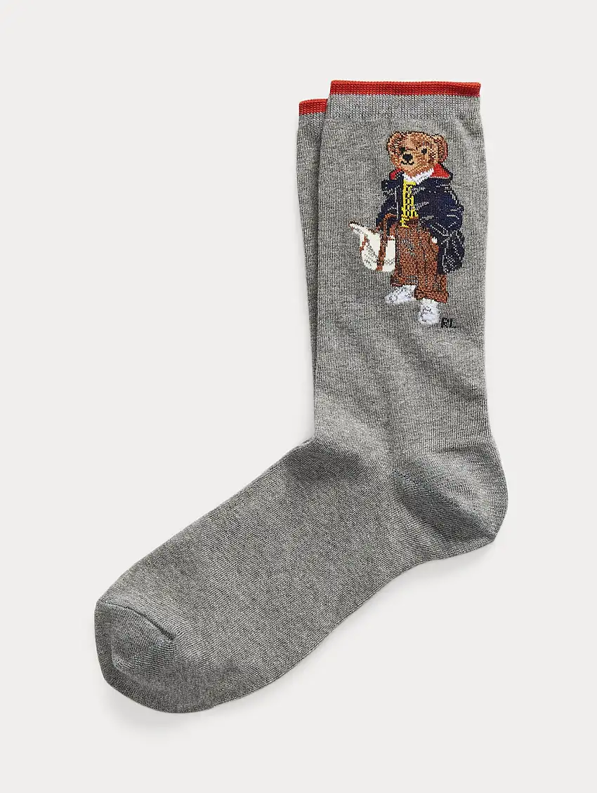Calze con Polo Bear Grigio