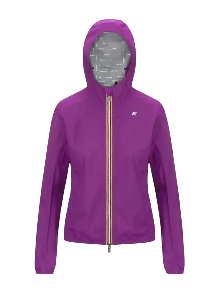K-WAY Women's Jacket LILY STRETCH DOT K5127LW 521 Purple