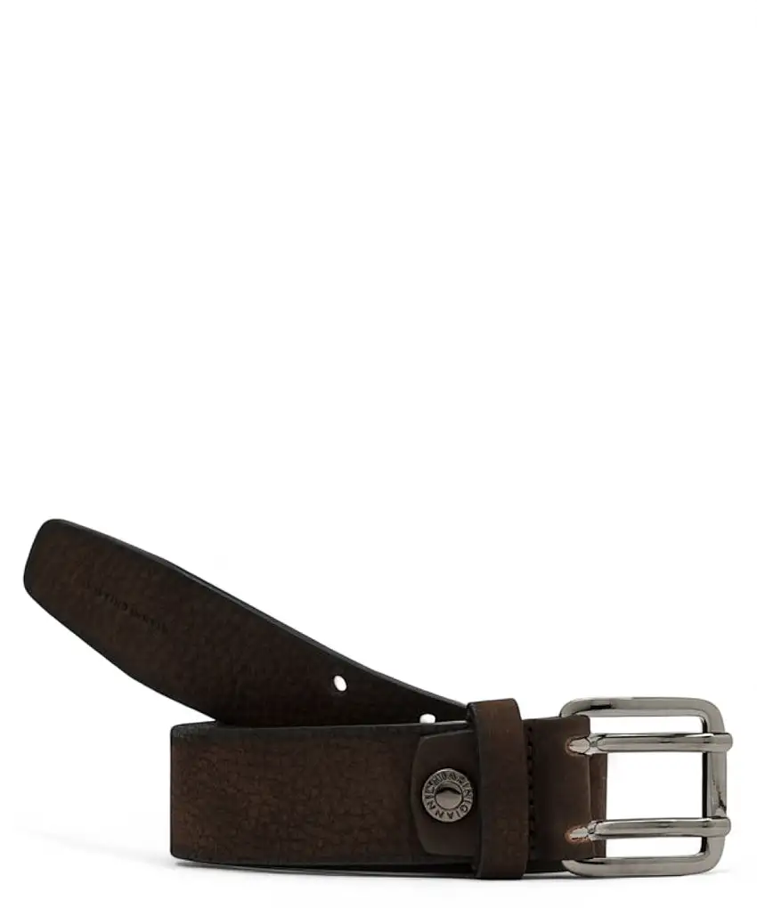 Cintura in pelle marrone 3,5 cm Gianni Chiarini