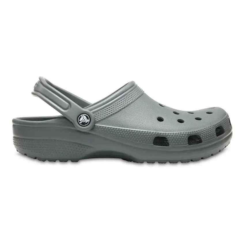 Crocs Unisex Classic Clog Slippers Slate Grey