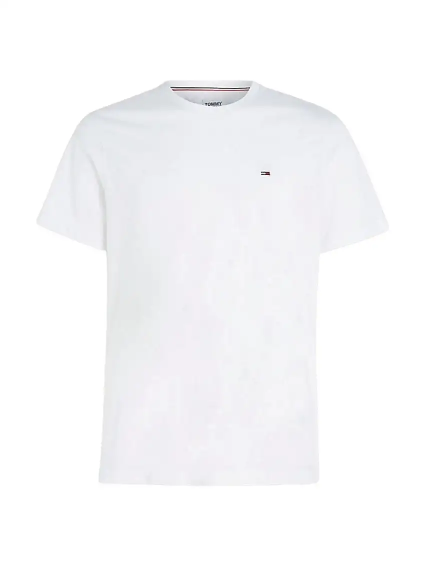 TOMMY HILFIGER Men's T-Shirt and Polo DM0DM04411 100 White
