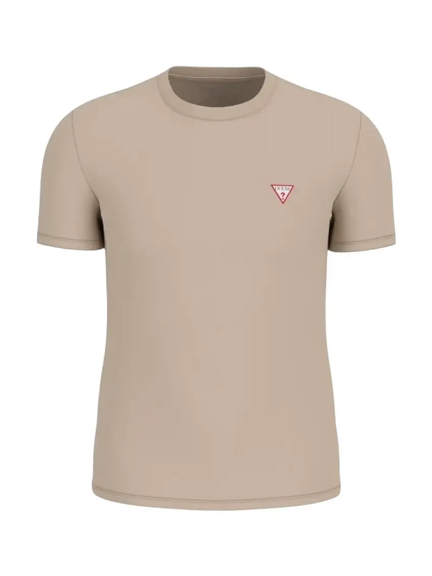 GUESS Men's T-shirt CN SS CORE TEE STR M2YI24 J1314 G1DR NEUTRAL SAND