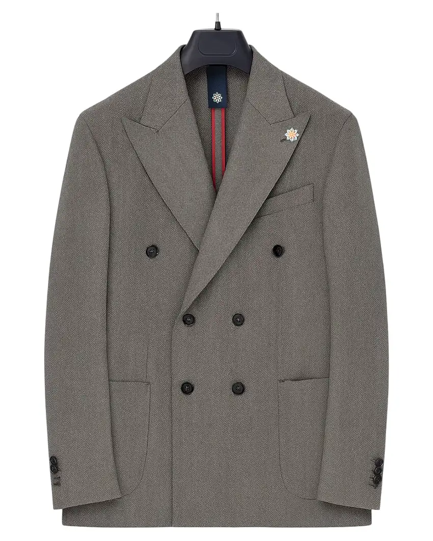 Giacca Doppiopetto Kurashiki - Elegante Uomo | Rever a Lancia