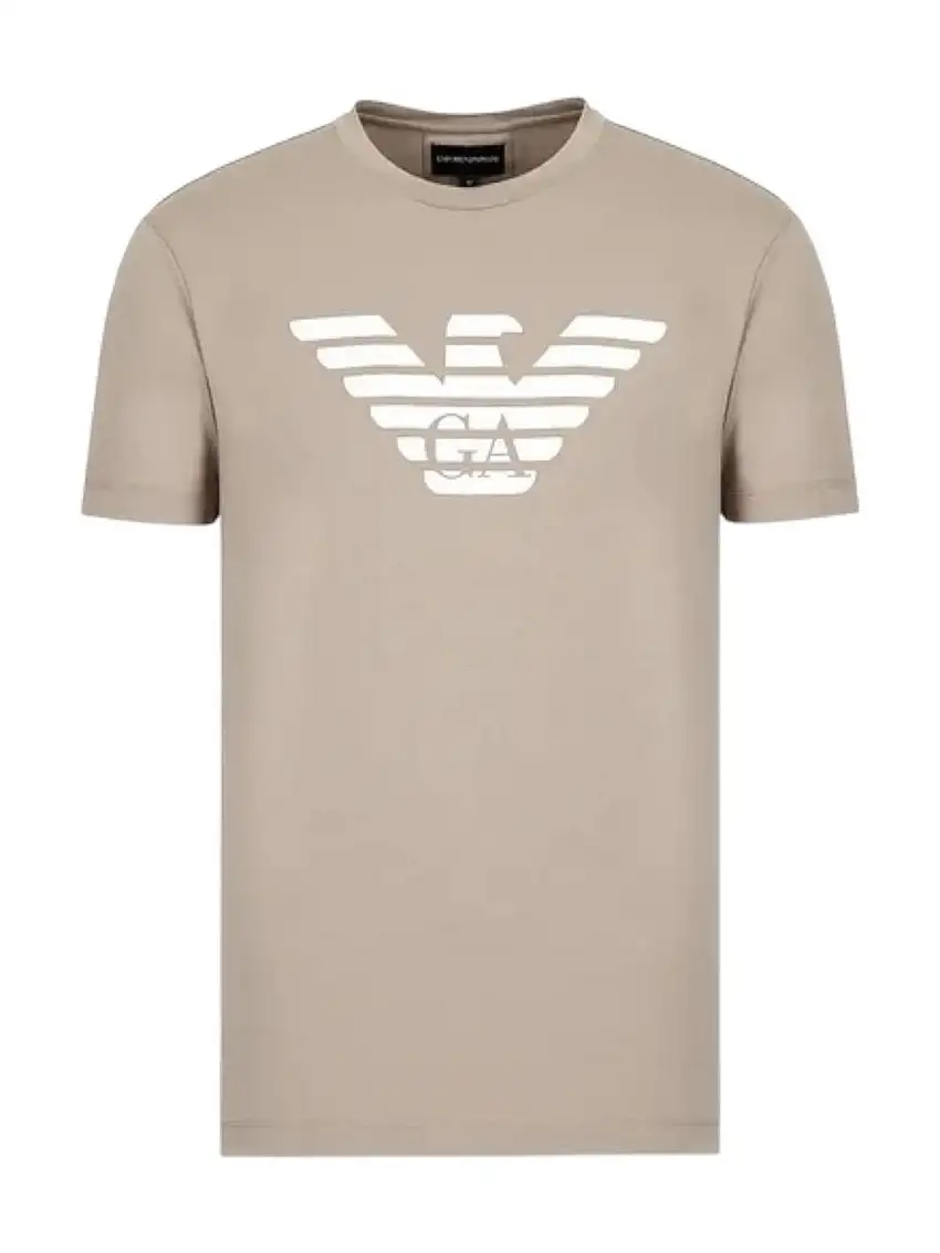EMPORIO ARMANI Men's T-Shirt and Polo 8N1TN5 1JPZZ 0148 Beige