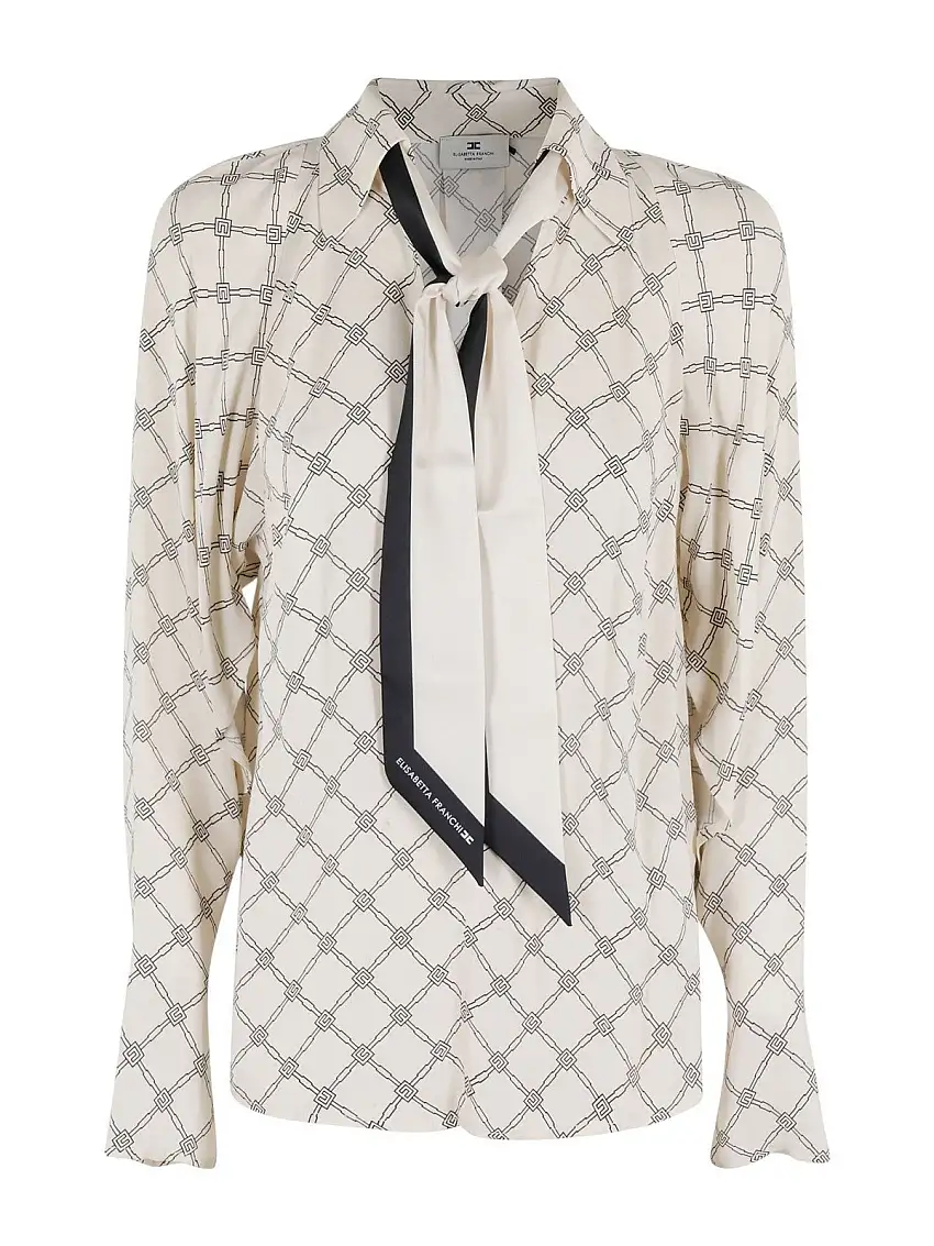 ELISABETTA FRANCHI Women's Shirt CA11651E2-E84 Beige