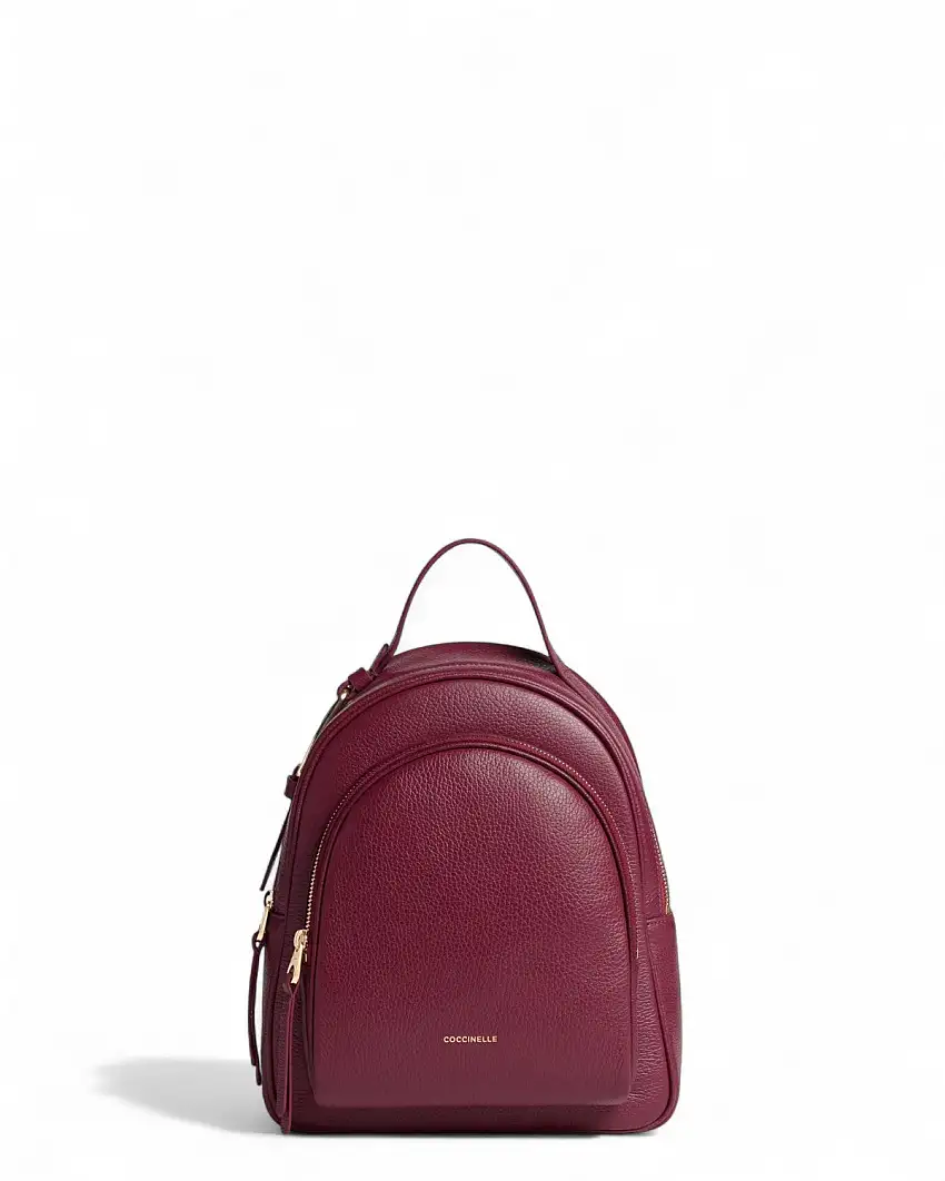 Coccinelle Malory Medium – Borsa/Zaino Donna in Pelle con Grana