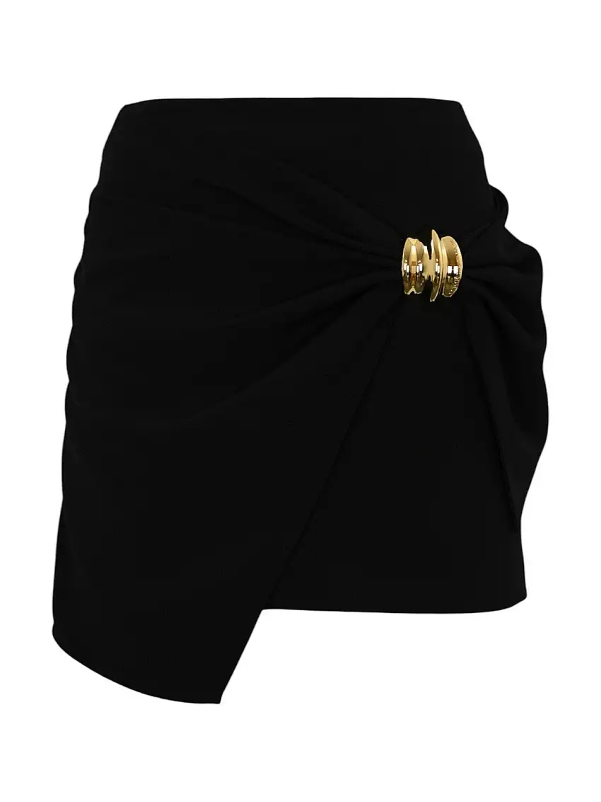 ELISABETTA FRANCHI Women's Skirt GO07351E2-110 Black