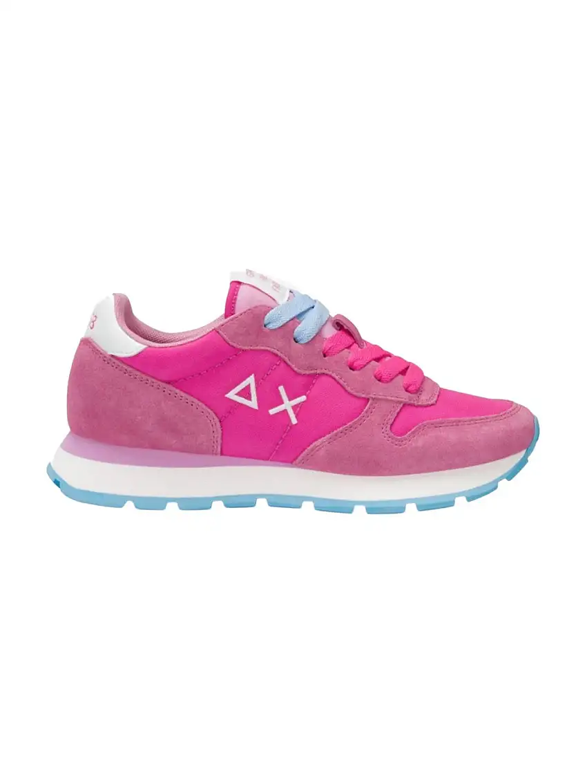 SUN68 Ally solid nylon women's sneaker Z35201 20 Pink