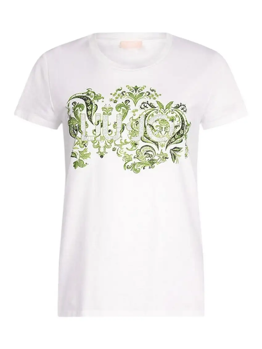 LIU JO WHITE Women's T-shirt WA5240JS923 M9607 White