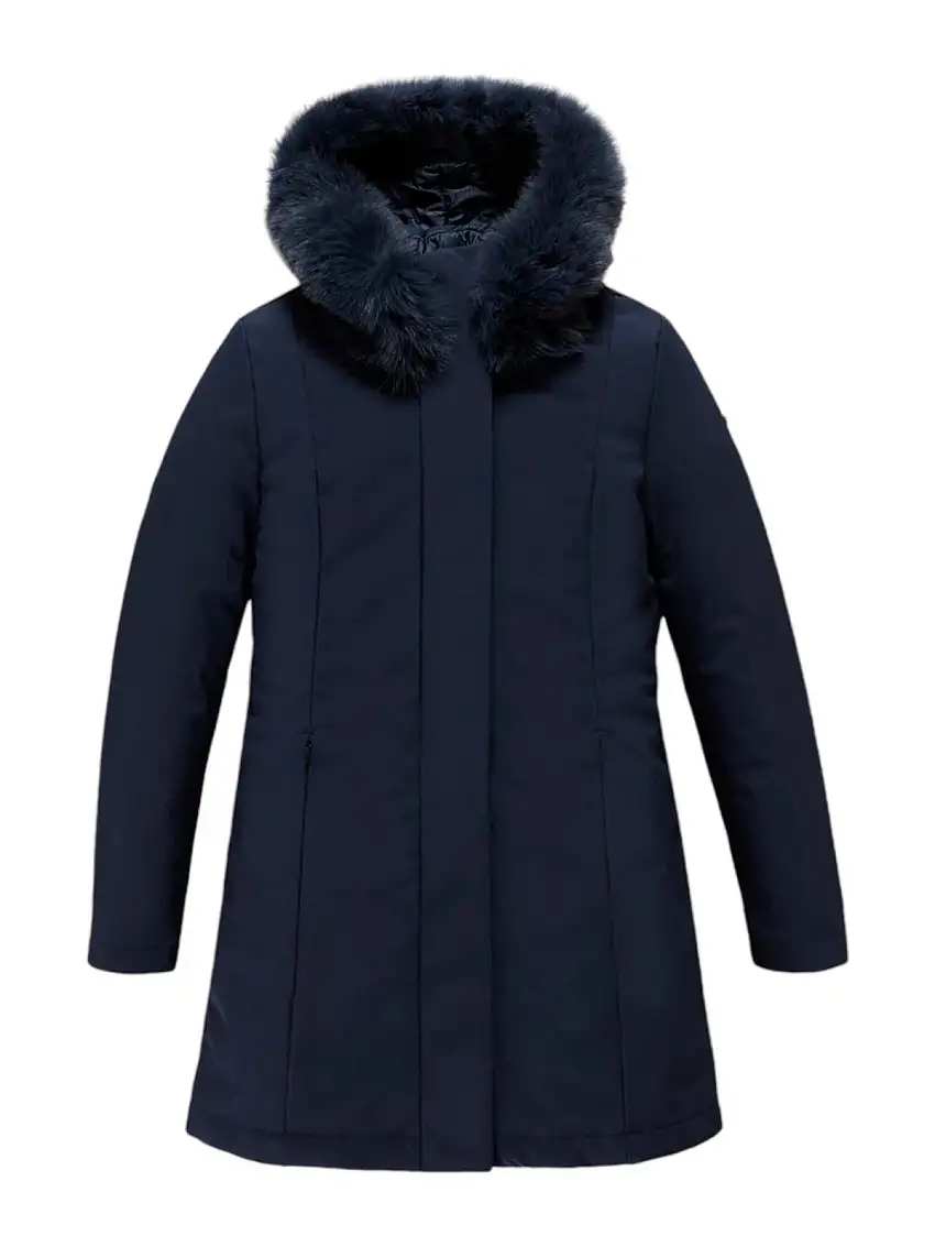REFRIGIWEAR Women's Coat LADY TECH/1 FUR JACKET W99108 XT2429 F03700 Blue