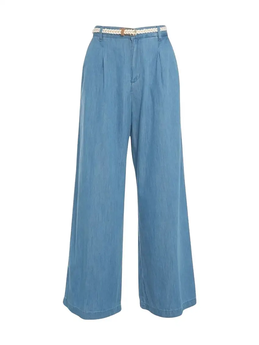 LIU JO BLUE DENIM Women's Trousers UA5151D3202 78832 Blue