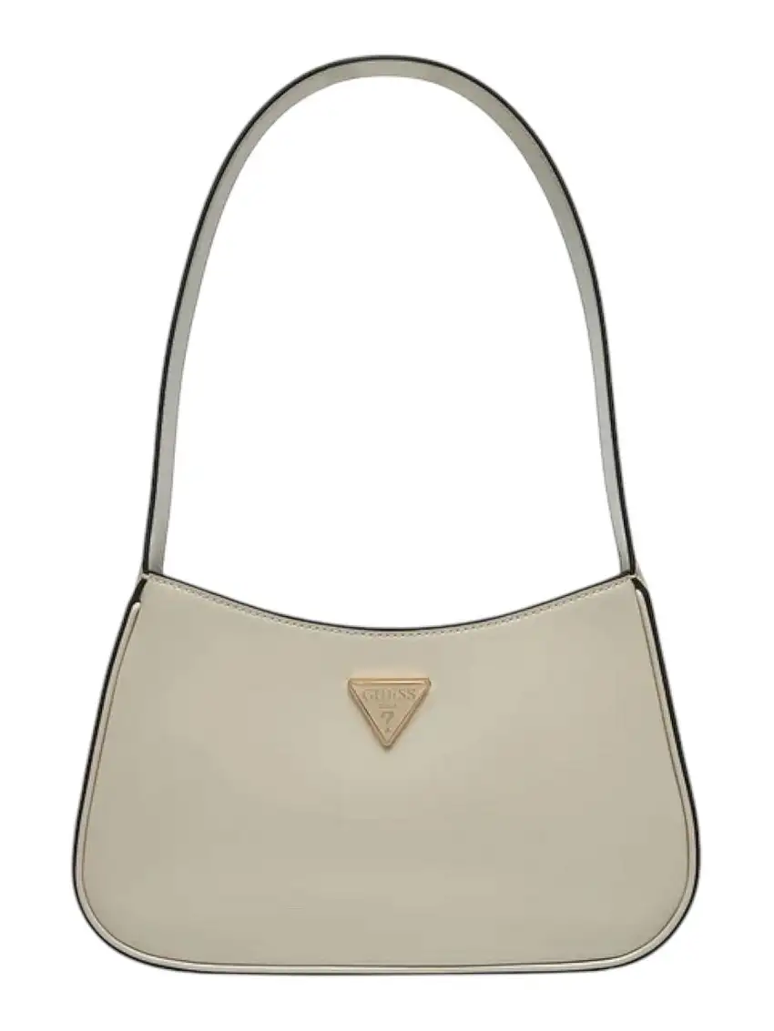 GUESS Women's Bag ARNELA TOP ZIP SHOULDER BAG HWNG94 96170 BON Ivory
