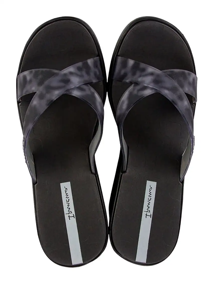 IPANEMA Wedge Woman Ipanema High Fashion Slide Fem IP.83520 AQ406 Black