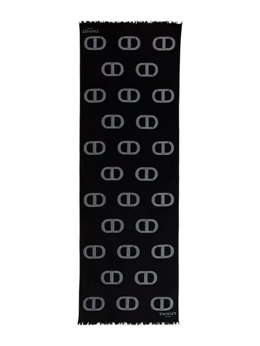 TWINSET Women's Stole 242TA4080 00006 Black