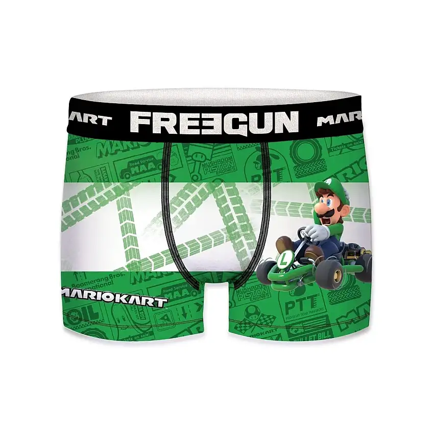 Boxer Freegun Mario Kart Luigi